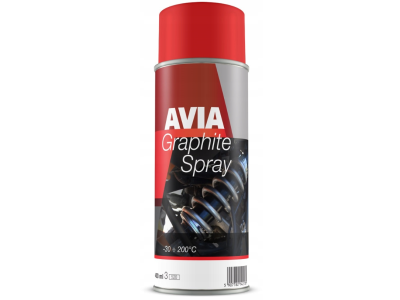 Avia Graphite Spray SMAR GRAFITOWANY 400 ml