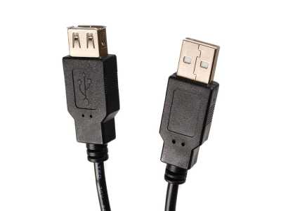 Kabel USB Maclean, 2.0, Gniazdo-wtyk, 5m, MCTV-745