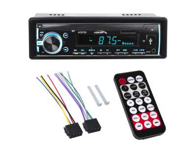 Radioodtwarzacz Audiocore AC9720 B MP3/WMA/USB/RDS/SD ISO Bluetooth Multicolor