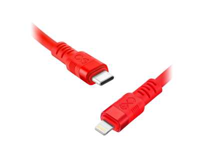 Kabel USB-C - Lightning eXc WHIPPY Pro, 2M, 29W, szybkie ładowanie, kolor mix