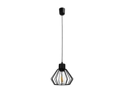 PINO lampa wisząca, moc max. 1x60W, E27, czarna