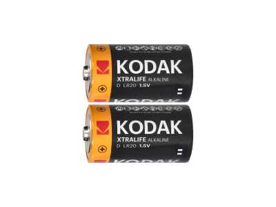Baterie Kodak XTRALIFE Alkaline KD-2 LR20, 2 szt.