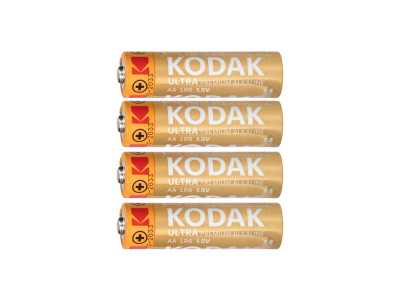 Baterie Kodak ULTRA Premium Alkaline AA LR6, 4 szt.