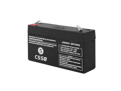 Akumulator bezobsługowy SLA 6V 1.3Ah