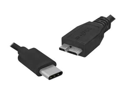 PS Kabel microUSB - USB 3.1 Type-C, 1m, HQ 3.0V.