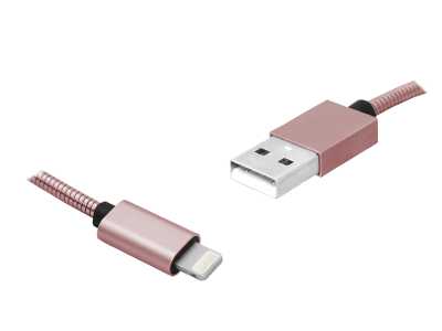 PS Kabel USB-8PIN 1m różowy