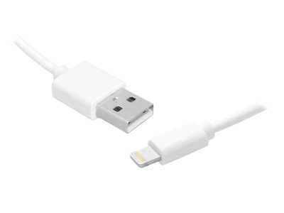 PS Kabel IPHONE 8PIN 2m, biały, Quick Charge.