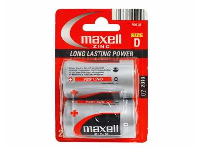 Bateria Maxell R20, zwykła.