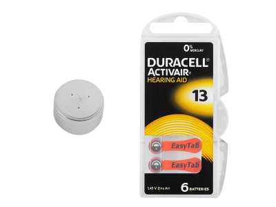 Bateria słuchowa Duracell DA13.