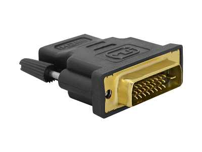Przejście HDMI: Wtyk DVI - Gniazdo HDMI 24pin.
