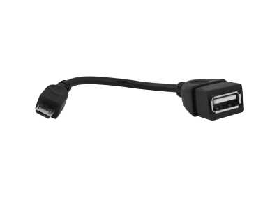 ADAPTER MICRO USB - OTG HOST na kablu.