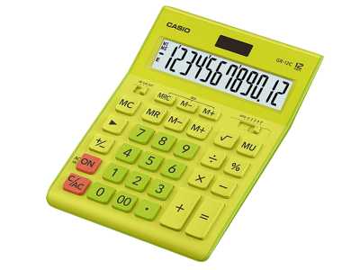 Kalkulator biurkowy Casio GR-12C-GN.