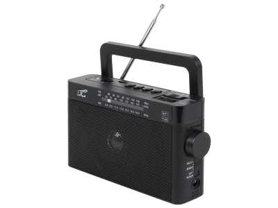 Radio przenośne LTC SONA z bluetooth USB, TF, czarne.