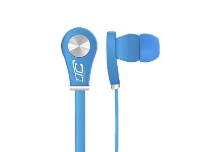 Słuchawki LTC douszne LTC61, niebieskie.
