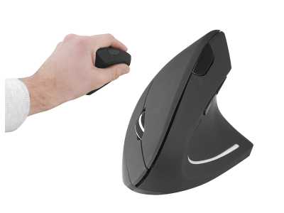 PS Mysz komputerowa pionowa (ergonomiczna) bezprzewodowa