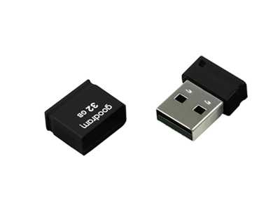 PS Pendrive GOODRAM 32GB, UPI2 BLACK, USB 2.0, czarny.