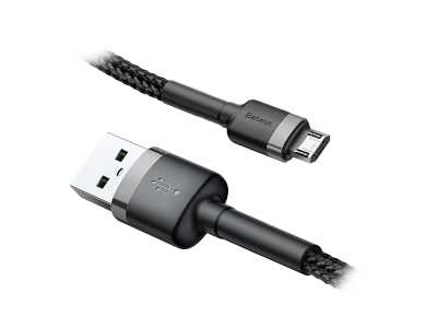Kabel USB - microUSB Baseus, 1 m, 2,4A, Quick Charge.