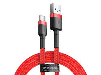 PS Kabel USB Type-C, 2 m, 2 A, Baseus, Quick Charge.