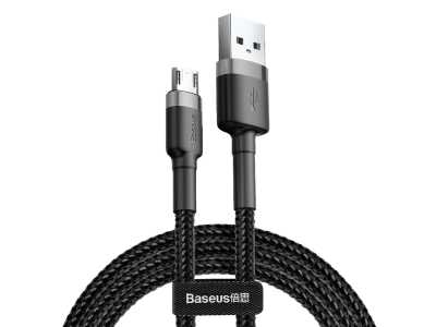 PS Kabel USB - microUSB 0,5 m, 2,4 A Baseus Quick Charge.