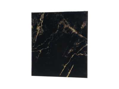 Panel szklany, Uniwersalny, kolor granit czarno/złoty połysk