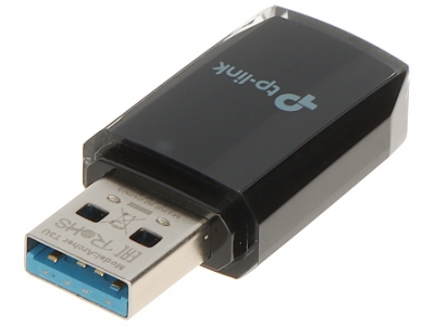 KARTA WLAN USB ARCHER-T3U 300&nbsp;Mb/s @ 2.4&nbsp;GHz, 867&nbsp;Mb/s @ 5&nbsp;GHz TP-LINK