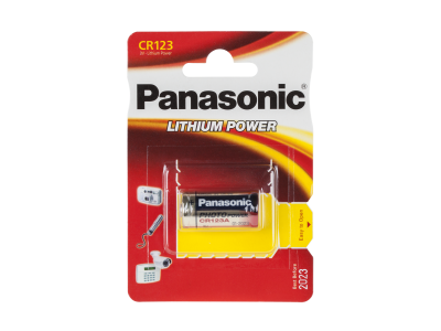 Bateria PANASONIC CR123 1szt/bl