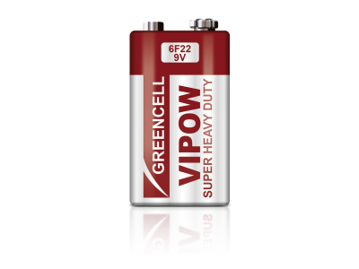 Baterie cynkowo węglowe VIPOW 6F22