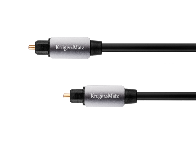 Kabel optyczny toslink-toslink 1.0m Kruger&amp;Matz