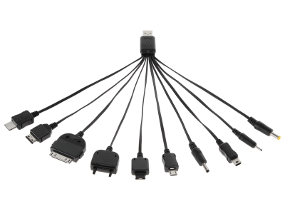 Kabel uniwersalny USB do ładowania GSM(10 typów)