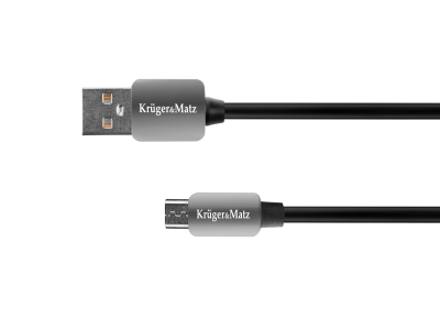 Kabel USB - micro USB wtyk-wtyk 0.2m Kruger&amp;Matz