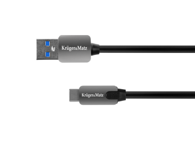 Kabel USB wtyk 3.0 - wtyk typu C 5 Gbps 0,5m Kruger&amp;Matz