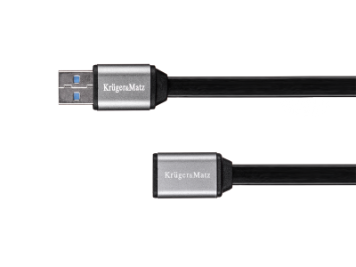 Kabel USB3.0 wtyk - gniazdo 1m Kruger&amp;Matz