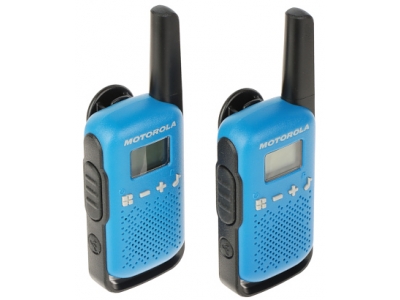 ZESTAW 2 RADIOTELEFONÓW PMR MOTOROLA-T42/BLUE 446.1&nbsp;MHz ... 446.2&nbsp;MHz