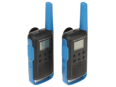 ZESTAW 2 RADIOTELEFONÓW PMR MOTOROLA-T62/BLUE 446.1&nbsp;MHz ... 446.2&nbsp;MHz